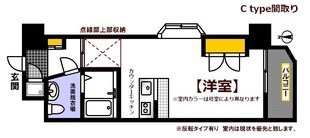 広島駅 徒歩5分 15階の物件間取画像